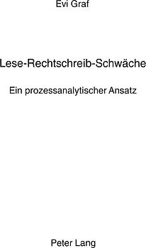 Lese-Rechtschreib-Schwäche