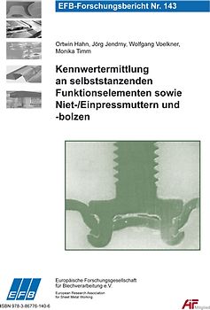 Kennwertermittlung an selbststanzenden Funktionselementen sowie Niet-/ Einpressmuttern und -bolzen