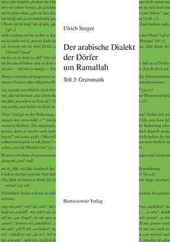 Der arabische Dialekt der Dörfer um Ramallah