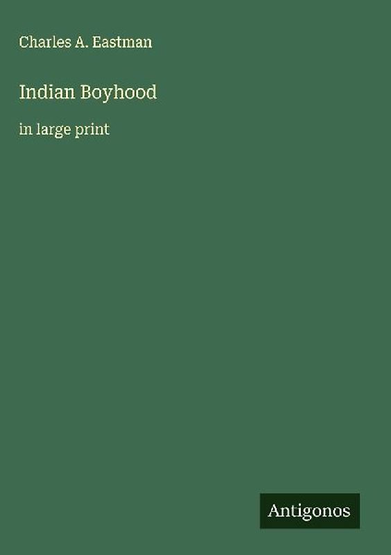 Indian Boyhood
