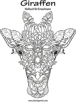 Giraffen-Malbuch für Erwachsene 1