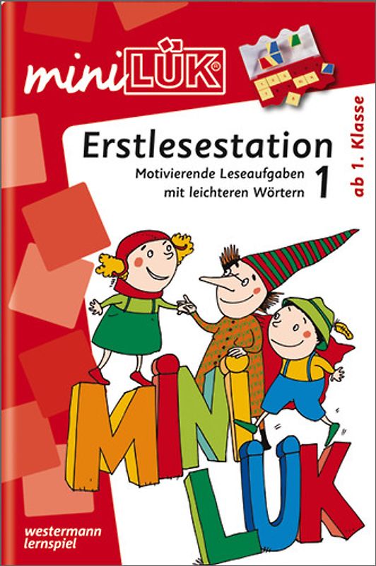 miniLÜK-Übungshefte / miniLÜK. Deutsch / 1./2. Klasse - Deutsch: Erstlesestation 1