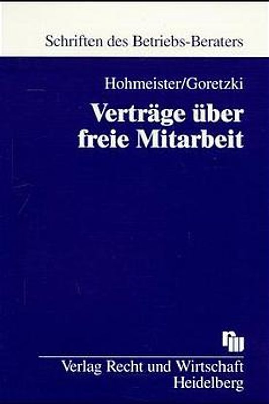 Verträge über freie Mitarbeit