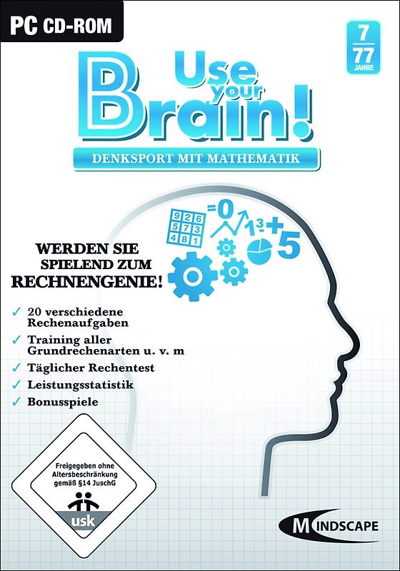 Use your brain! Denksport mit Mathematik PC Spiele