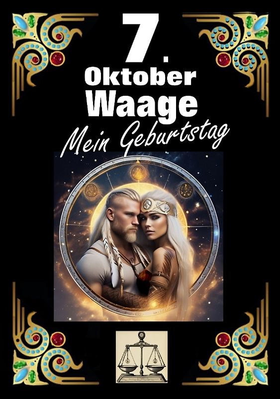 7. Oktober, mein Geburtstag