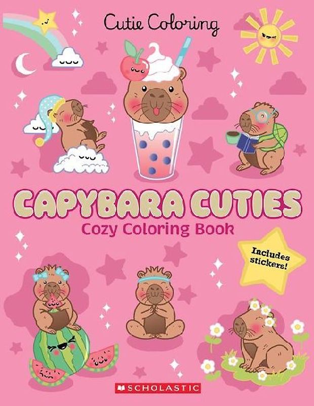 Capybara Cuties (Color & Chill)