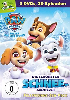 Paw Patrol - Die schönsten Schnee-Abenteuer [3 DVDs] DVD