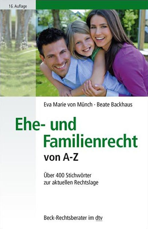Ehe- und Familienrecht von A - Z