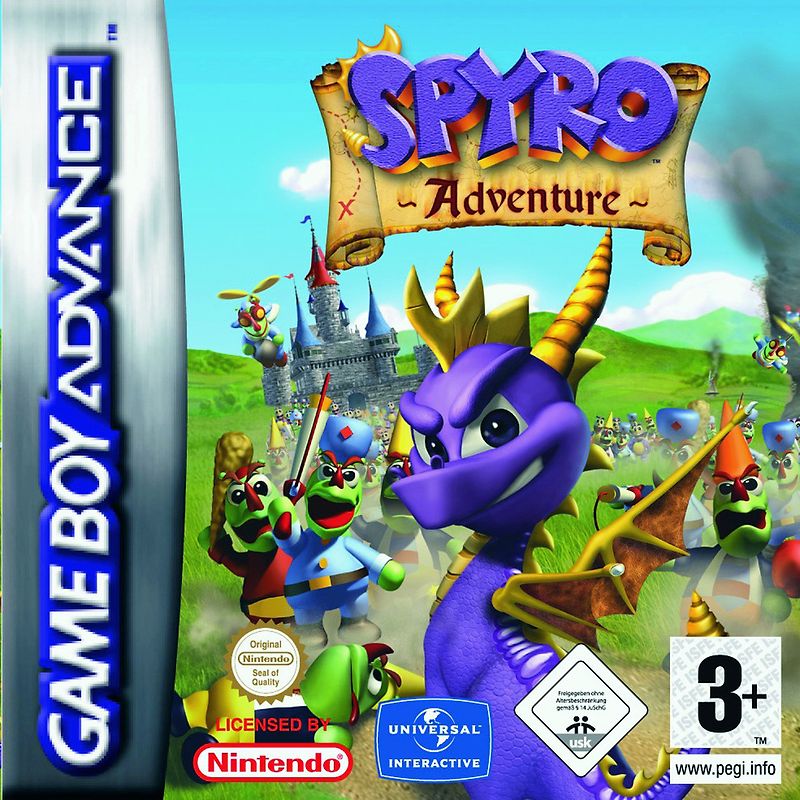 Spyro Adventure Nintendo Game Boy Advance