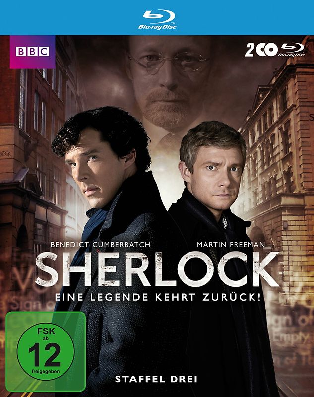 Sherlock - Staffel 3 Blu-ray Disc