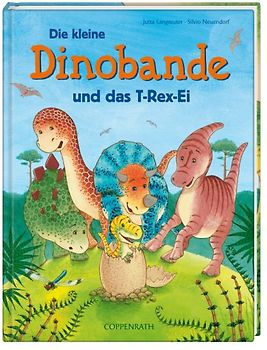 Die kleine Dinobande und das T-Rex-Ei
