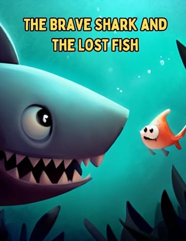 The Brave Shark and the Lost Fish: Short Story for kids about Sharks, Perseverance & Self-Confidence I A Motivational Book For kids I Gift for kids.