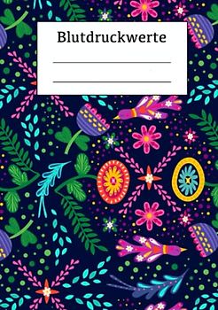 Blutdruckwerte: Blutdruck Tagebuch zum Eintragen - Blutdruck aufschreiben, Tabellenform, A5