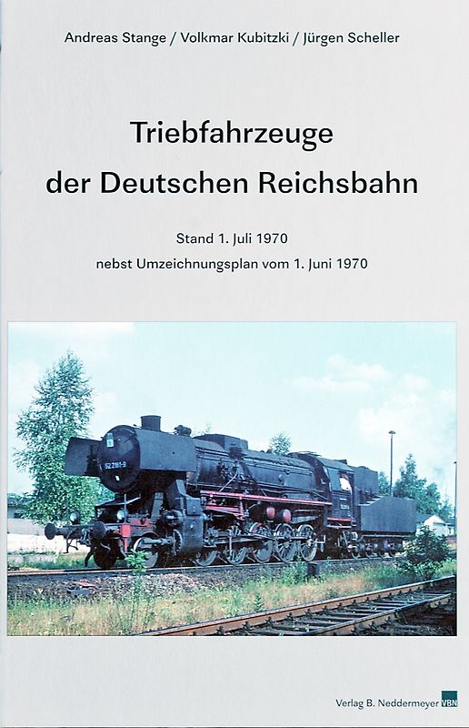 Triebfahrzeuge der Deutschen Reichsbahn — Stand 1. Juli 1970