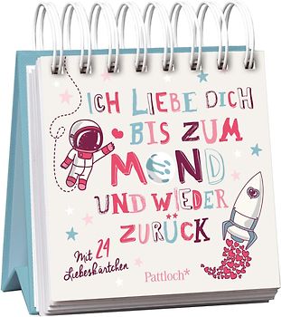 Ich liebe dich bis zum Mond und wieder zurück