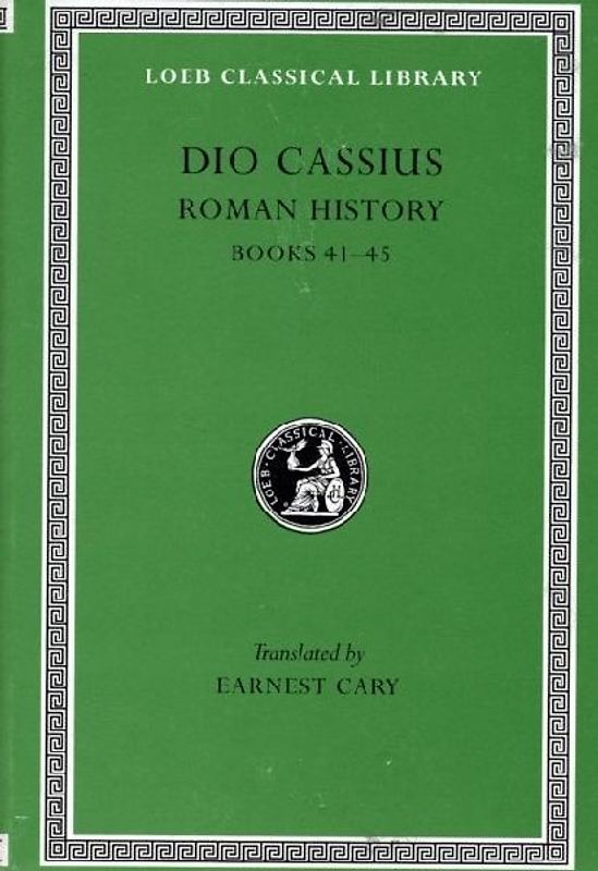 Roman History, Volume IV