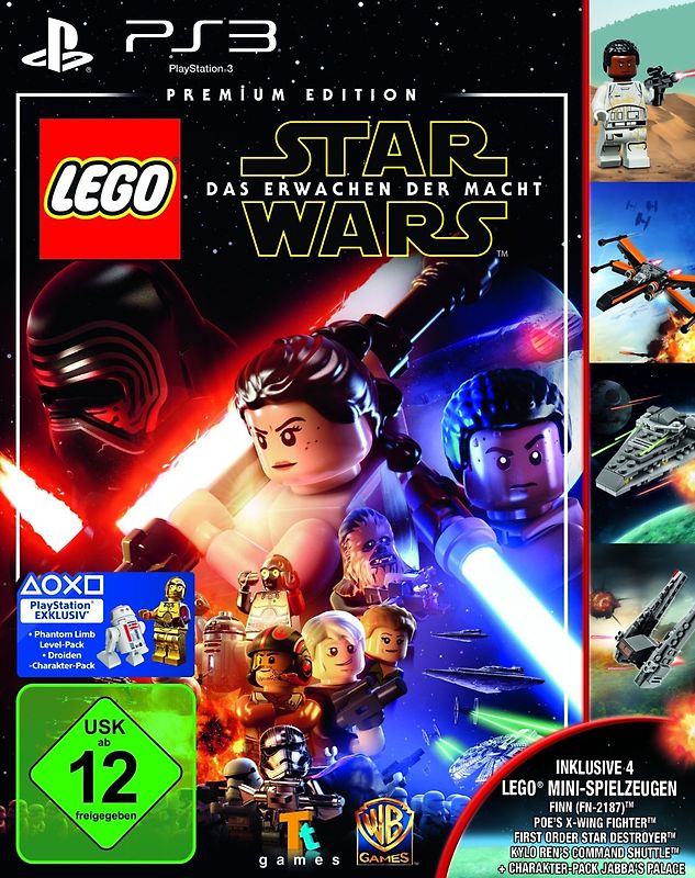 LEGO Star Wars: Das Erwachen der Macht [Premium Edition inkl. 4 Lego-Mini-Spielzeuge] PlayStation 3