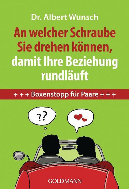 An welcher Schraube Sie drehen können, damit Ihre Beziehung rundläuft
