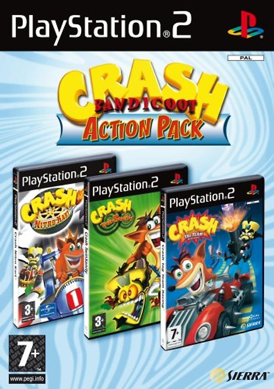 Crash Bandicoot: Action Pack [Internationale Version] PlayStation 2