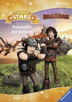 Leselernstars Dragons: Rotzbakke, der Anführer