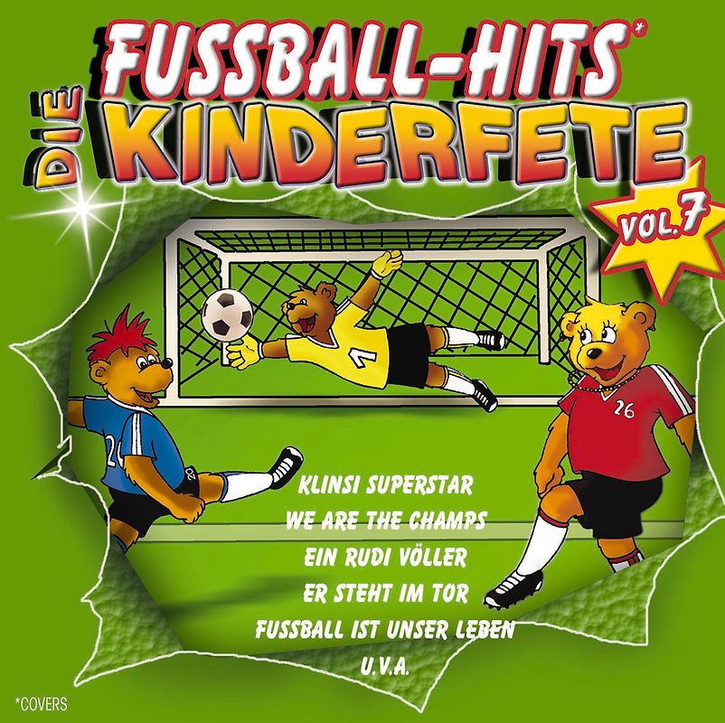 Kinderlieder - Die Kinderfete Vol.7 Fußball Hits