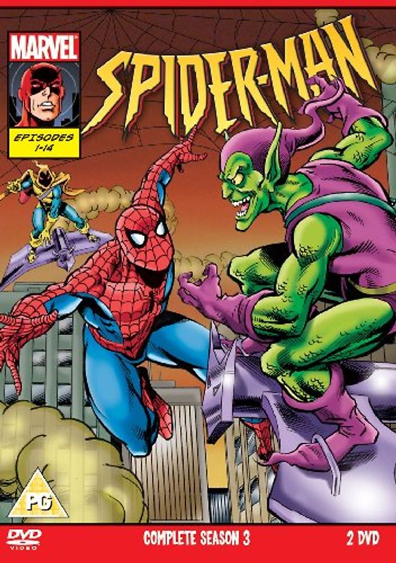 MARVEL Spider-Man 1994 - Season 3 Volumes 1 And 2 [DVD] DVD