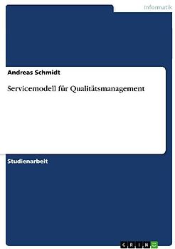 Servicemodell für Qualitätsmanagement