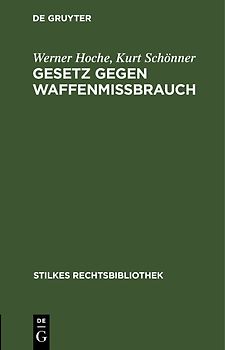 Gesetz gegen Waffenmißbrauch