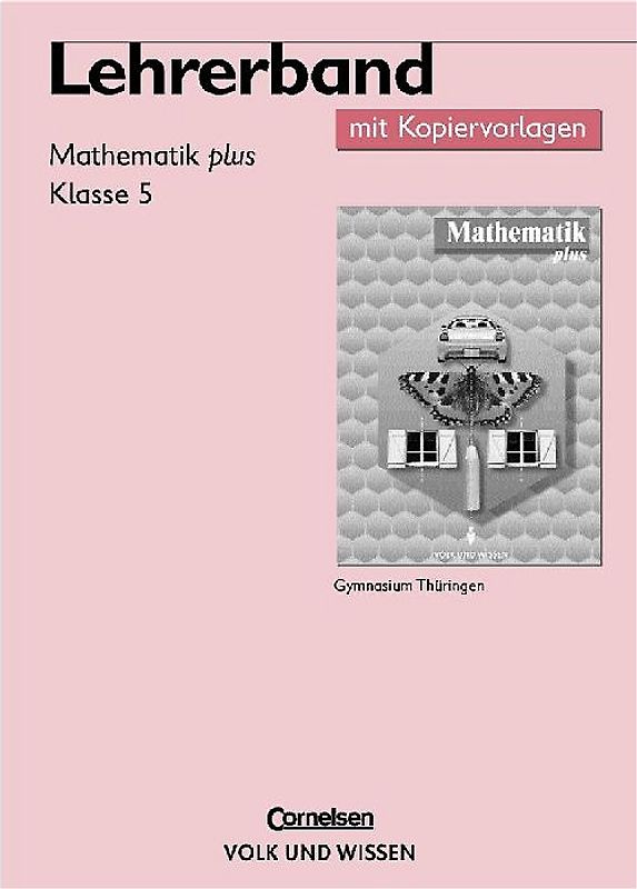 Mathematik plus. Lehrerband Klasse 5, Ausgabe Thüringen