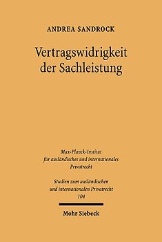 Vertragswidrigkeit der Sachleistung