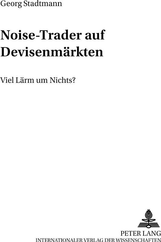 Noise-Trader auf Devisenmärkten