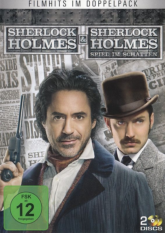 Sherlock Holmes & Sherlock Holmes - Spiel im Schatten [2 DVDs] DVD