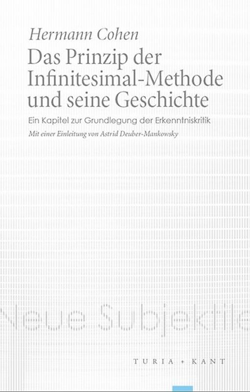 Das Prinzip der Infinitesimal-Methode und seine Geschichte