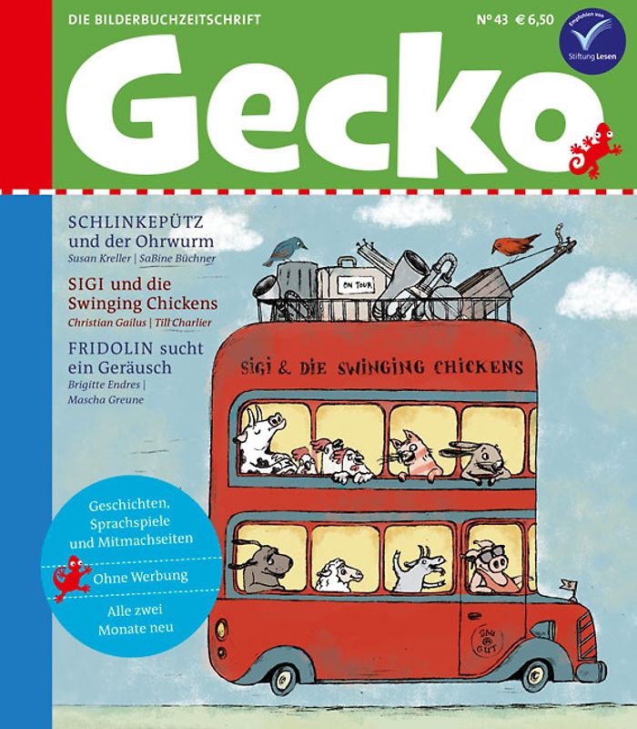 Gecko Kinderzeitschrift Band 43
