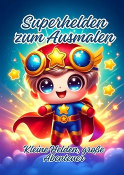 Superhelden zum Ausmalen