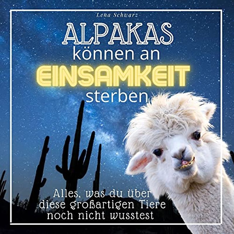 Alpakas können an Einsamkeit sterben