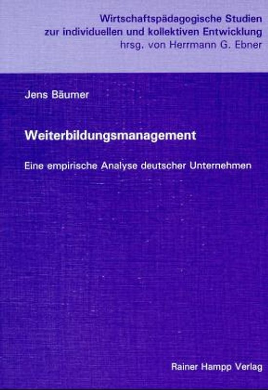 Weiterbildungsmanagement