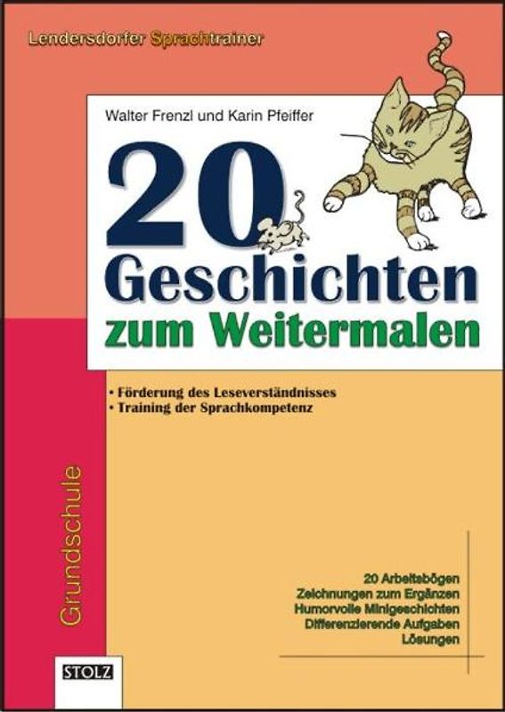 20 Geschichten zum Weitermalen. Konzentrieren, Phantasieren, Lesen, Zeichnen, Malen