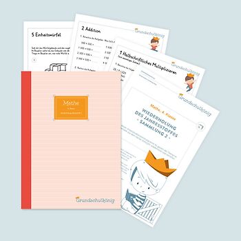 Grundschule - Mathe, 4. Klasse: Wiederholung des Jahresstoffs - Teil 2