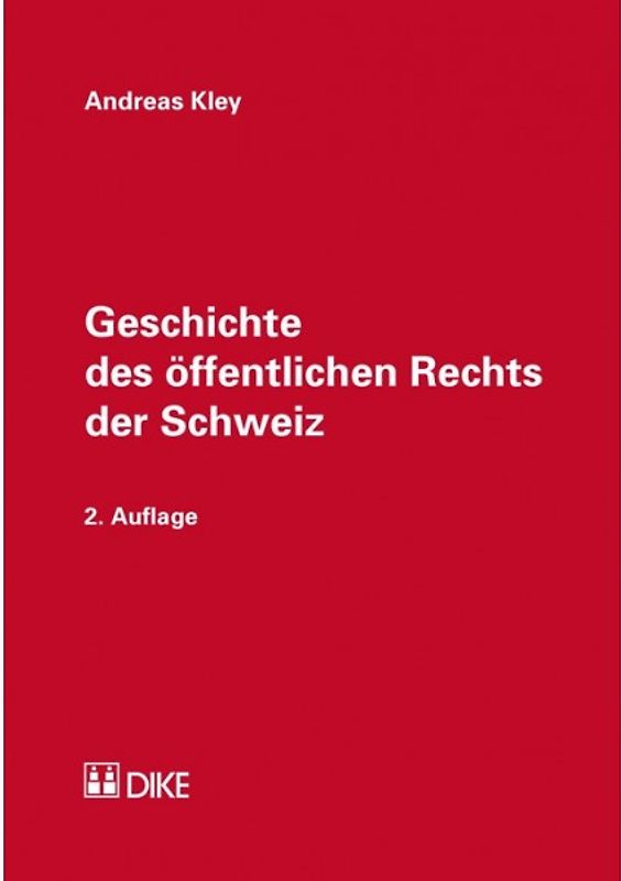 Geschichte des öffentlichen Rechts der Schweiz
