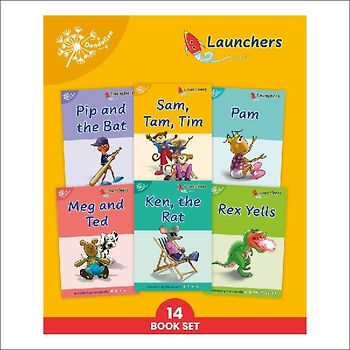 Phonic Books Dandelion Launchers Stages 1-7 Sam, Tam, Tim (Alphabet Code)