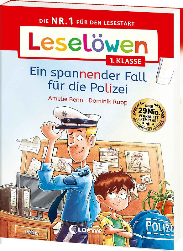 Leselöwen 1. Klasse - Ein spannender Fall für die Polizei
