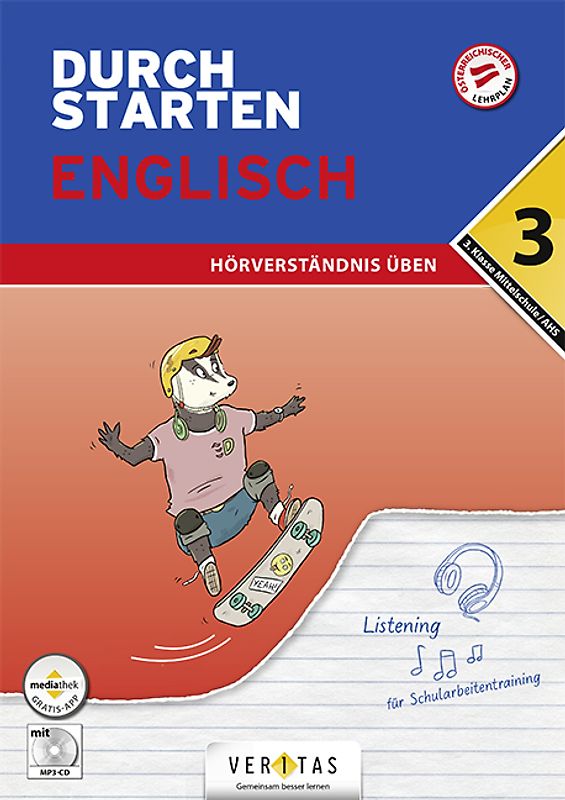 Durchstarten Englisch 3. Klasse Mittelschule/AHS Hörverständnis üben (mit Audio-CD)