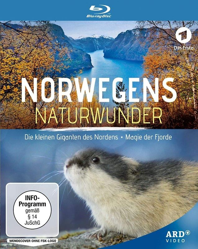 Norwegens Naturwunder: Die kleinen Giganten des Nordens / Magie der Fjorde Blu-ray Disc