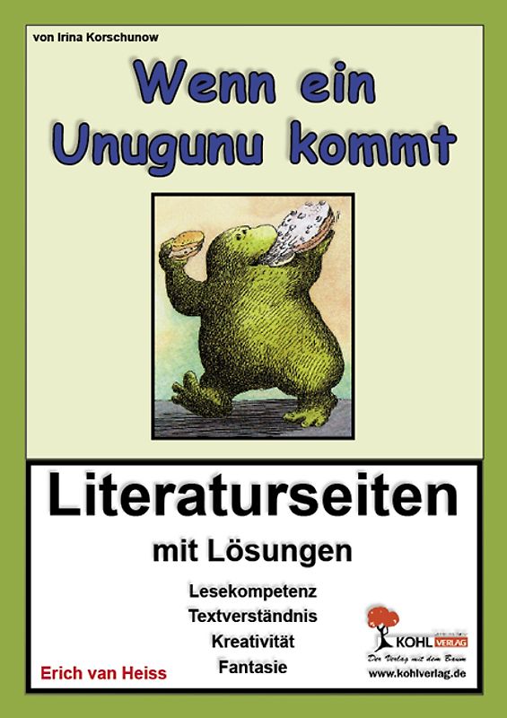 Wenn ein Unugunu kommt - Literaturseiten