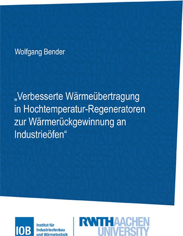 Verbesserte Wärmeübertragung in Hochtemperatur-Regeneratoren zur Wärmerückgewinnung an Industrieöfen