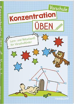 Konzentration üben. Vorschule