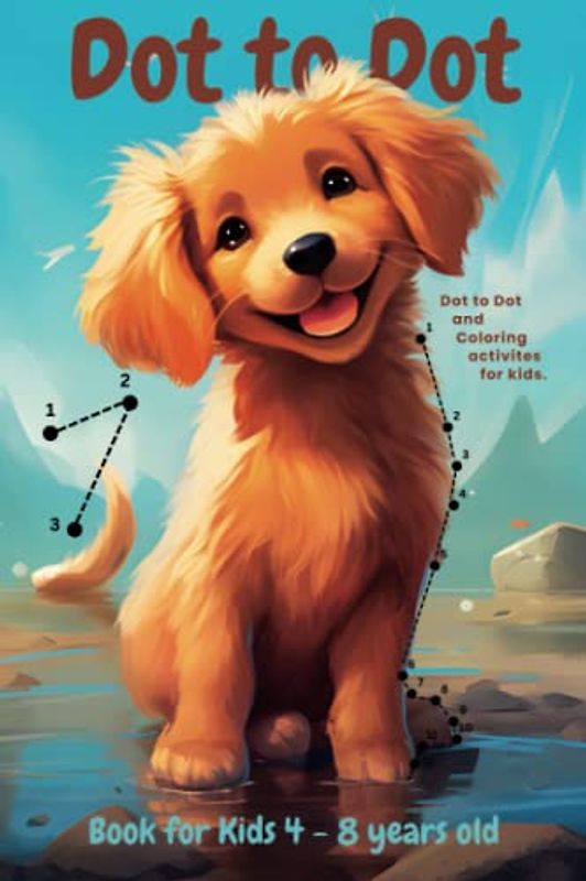Dot to Dot: Book for Kids 4 - 8 years old : Dot to Dot and Coloring activites for kids.