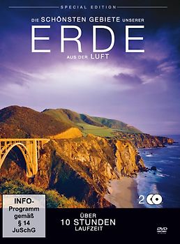 Die schönsten Gebiete unserer ERDE aus der Luft [Special Edition, 2.DVDs] DVD