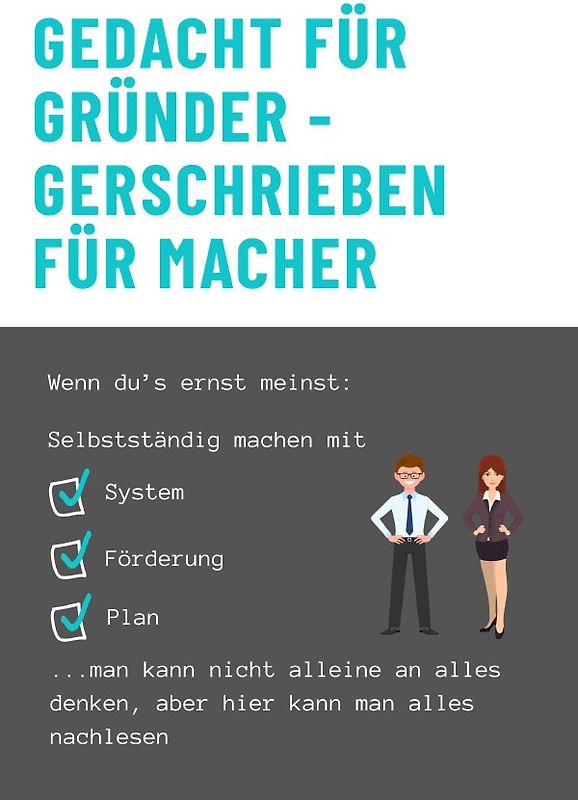 Gedacht für Gründer - geschrieben für Macher